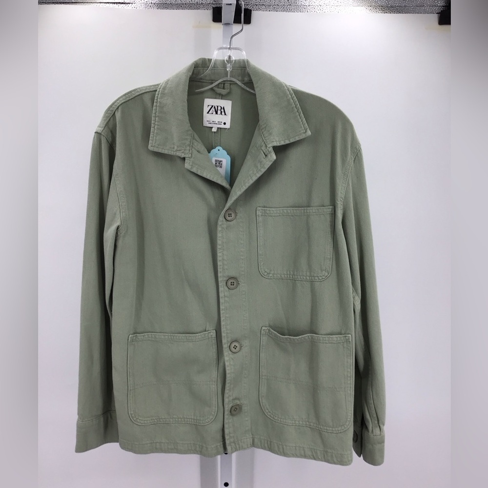 Zara Men's Olive Field Jacket
